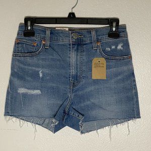 Levi's High Rise Shorts Denim Size 2 W26